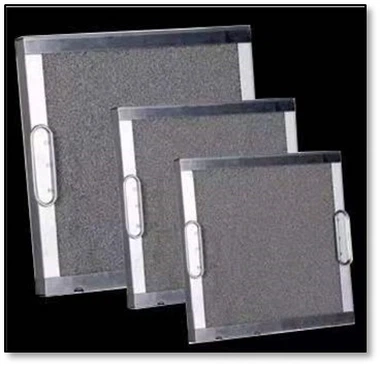 Pianka metalowa do filtracji